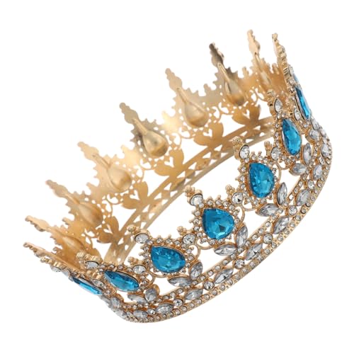 KONTONTY Elegante Abschlussballkrone mit Strass für Hochzeiten Geburtstagsfeiern und Kostümpartys Leichtes Ergonomisches Design für Vintage und Moderne Themen von KONTONTY