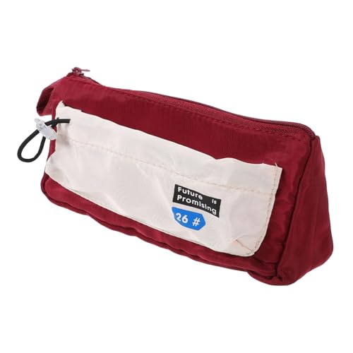 KONTONTY Federmäppchen Aus Canvas Großes Federmäppchen Für Schule Und Organisation Praktische Stiftetasche Für Schreibwaren Und Kleine Gegenstände von KONTONTY