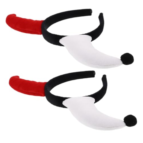 KONTONTY Halloween-stirnband Karnevals-stirnband Für Erwachsene Clown-kopfschmuck Party-accessoire Mit Lustigem Design Haarreifen Für Cosplay Und Festival von KONTONTY