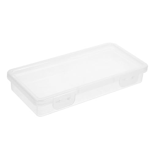 KONTONTY Großes Federmäppchen Mit Hoher Kapazität Transparente Aufbewahrungsbox Für Stifte Und Bleistifte Stapelbar Leicht Und Praktisch Für Schule Und Büro Für Marker Und von KONTONTY