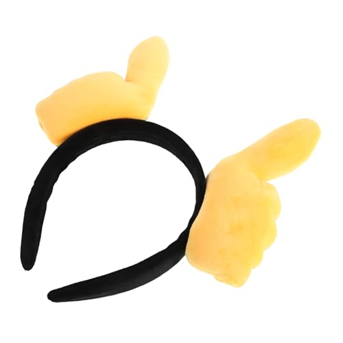 KONTONTY Kreatives Handzeichen Haarband Lustiger Kopfreifen mit Handgesten Design für Niedliches Foto für Partys und Besondere Anlässe Dekoratives Zubehör für Unvergessliche von KONTONTY