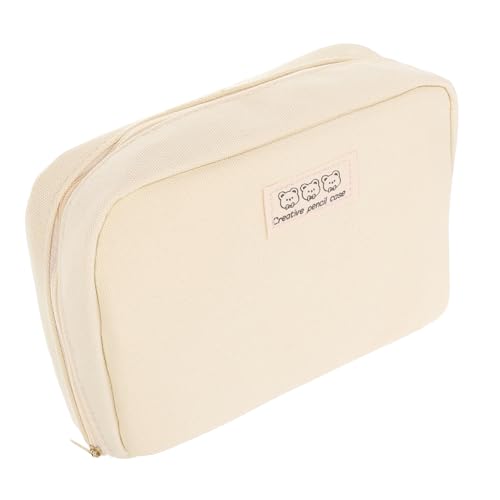 KONTONTY Federmäppchen Mit Großem Fassungsvermögen Kulturbeutel Reise-aufbewahrungshalter Make-up-werkzeugtasche Praktische Organisationstasche Tragbarer Aufbewahrungshalter von KONTONTY