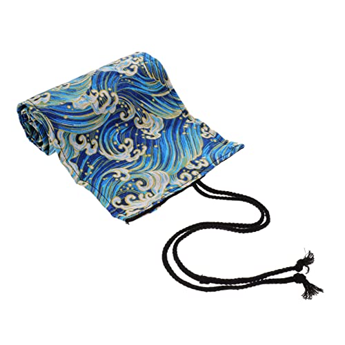 KONTONTY Rolltasche Für Bleistifte Stifterolle Mit Exquisiter Verarbeitung Tragbare Bleistift-Organizer Für Kunststudenten Viel Kapazität Und Feste Positionen von KONTONTY
