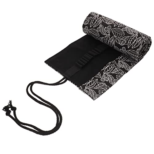 KONTONTY Bleistifthülle Aus Segeltuch Zum Zeichnen Großes Federmäppchen Skizzierstifthalter Sicher Und Bequem von KONTONTY