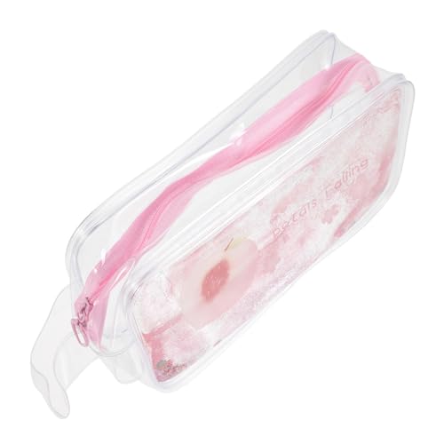 KONTONTY Federmäppchen Mit Reißverschluss Aufbewahrungstasche Für Stifte Cartoon-stiftetui Für Mädchen Tragbarer Bleistiftbeutel Stifthalter Mit Großem Fassungsvermögen Für von KONTONTY