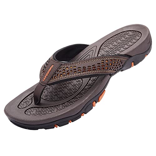 KOOBS Flip-Flops Flip Flops Herren -Hausschuhe Sommer -Plus -Größe Außerhalb Von Herren Sandalen-D-9,48 von KOOBS