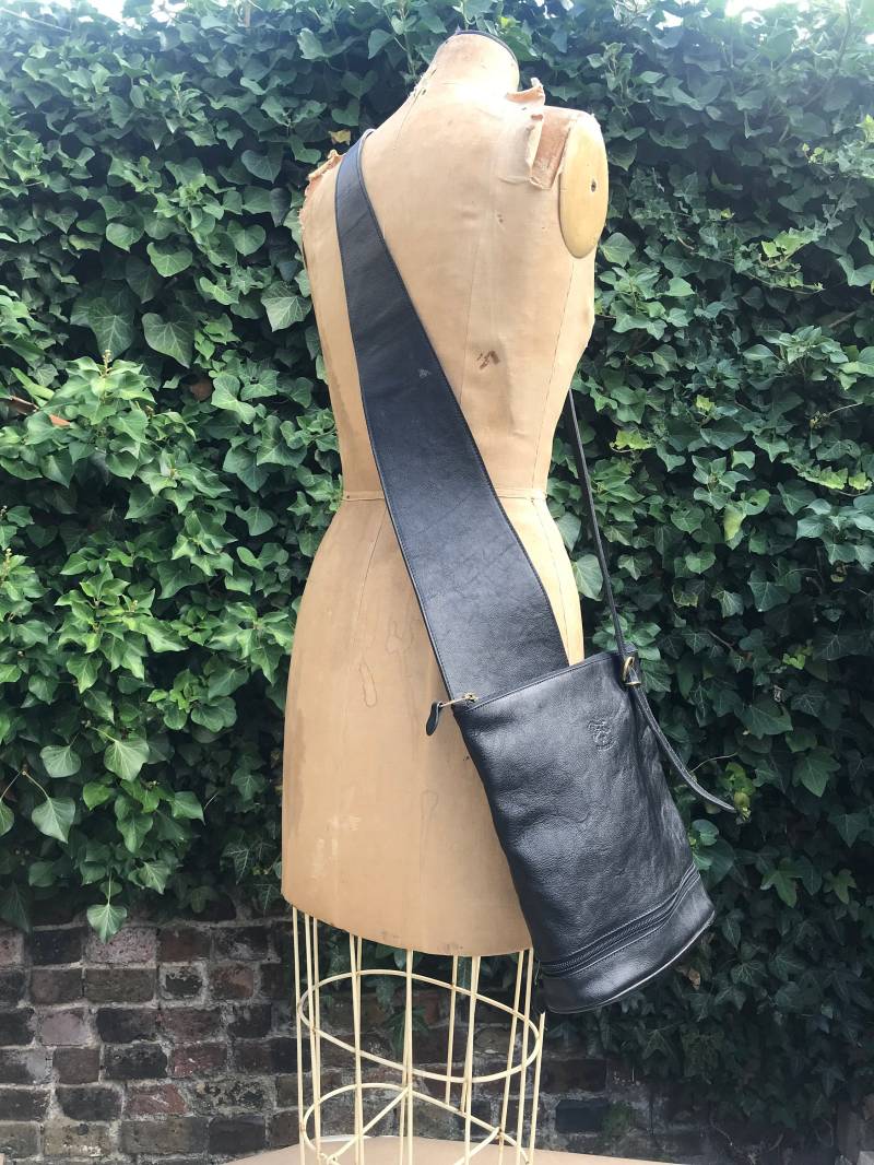 Ii Bisonte Rindsleder Ledertasche von KOOKOOVintageShop