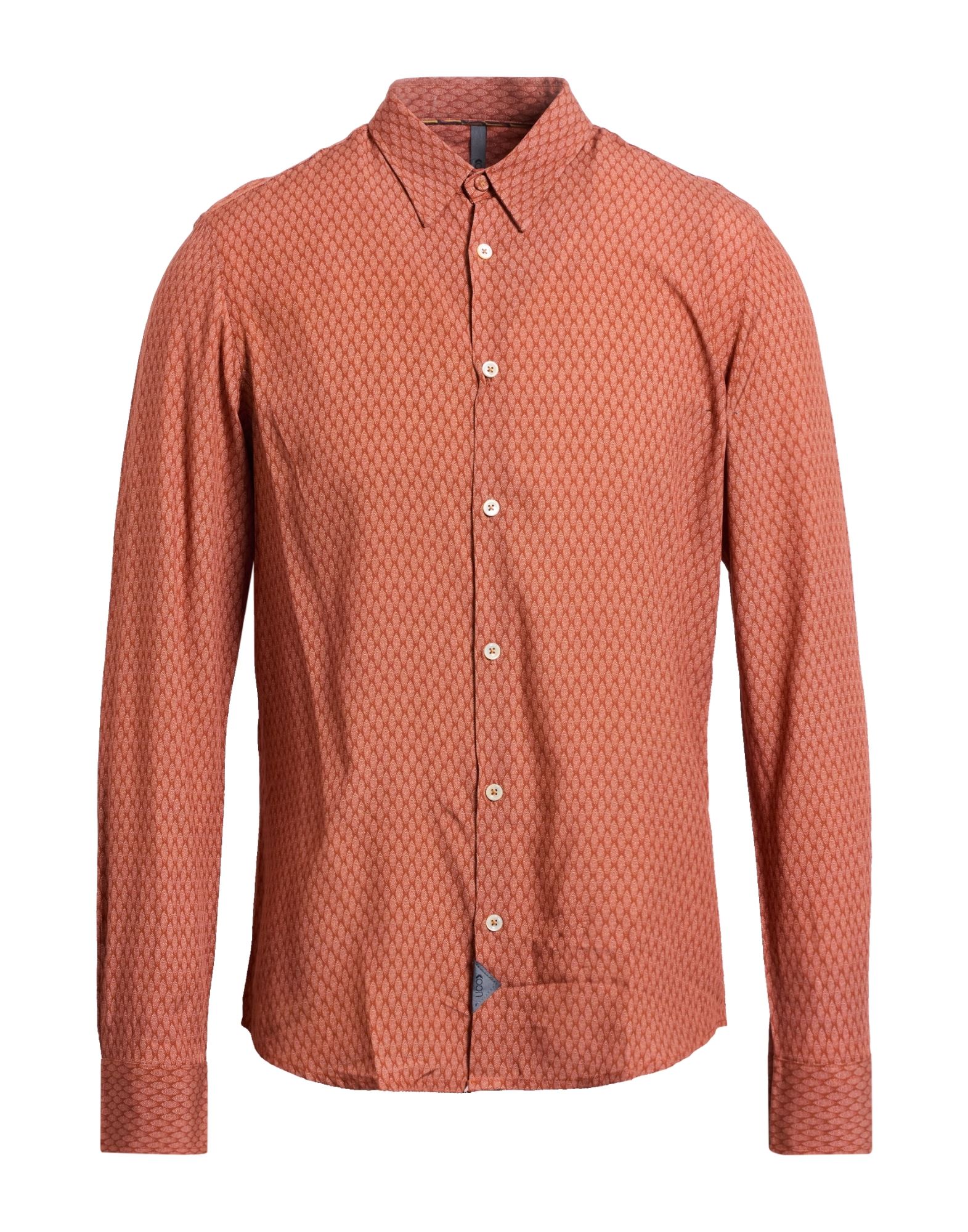 KOON Hemd Herren Rostrot von KOON