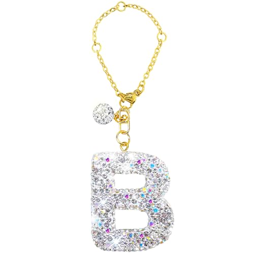 KOOUMOS Glitzernder Buchstaben-Charm-Zubehör mit Griff, glitzernde Initiale Wasserflaschenkette, Namens-ID für Stanley-Cup-Zubehör für Mädchen und Frauen, 1 Stück KOOUMOS Glitzernder Buchstaben-Charm-Zubehör mit Griff, glitzernde Initiale Wasserflaschenkette, Namens-ID für Stanley-Cup-Zubehör für Mädchen und Frauen, 1 Stück von KOOUMOS
