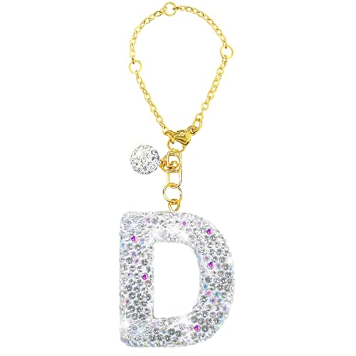 KOOUMOS Glitzernder Buchstaben-Charm-Zubehör mit Griff, glitzernde Initiale Wasserflaschenkette, Namens-ID für Stanley-Cup-Zubehör für Mädchen und Frauen, 1 Stück KOOUMOS Glitzernder Buchstaben-Charm-Zubehör mit Griff, glitzernde Initiale Wasserflaschenkette, Namens-ID für Stanley-Cup-Zubehör für Mädchen und Frauen, 1 Stück von KOOUMOS