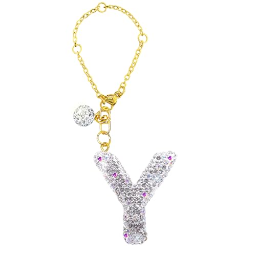 KOOUMOS Glitzernder Buchstaben-Charm-Zubehör mit Griff, glitzernde Initiale Wasserflaschenkette, Namens-ID für Stanley-Cup-Zubehör für Mädchen und Frauen, 1 Stück KOOUMOS Glitzernder Buchstaben-Charm-Zubehör mit Griff, glitzernde Initiale Wasserflaschenkette, Namens-ID für Stanley-Cup-Zubehör für Mädchen und Frauen, 1 Stück von KOOUMOS