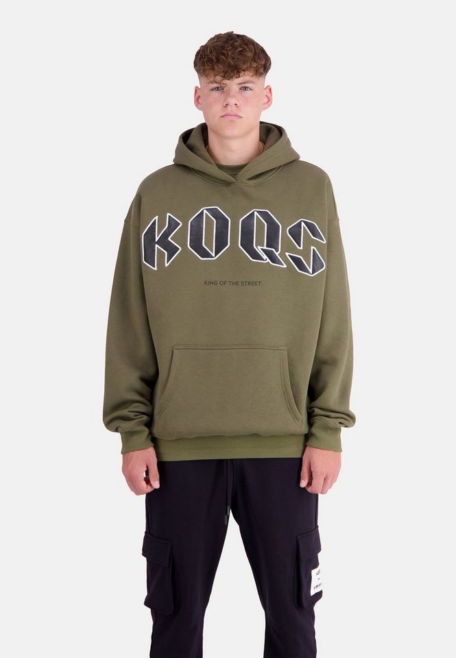 KOQS Hoodie King of the Street PU Patch von KOQS