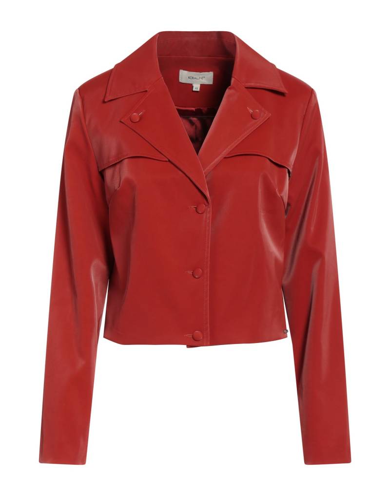 KORALLINE Blazer Damen Rot von KORALLINE