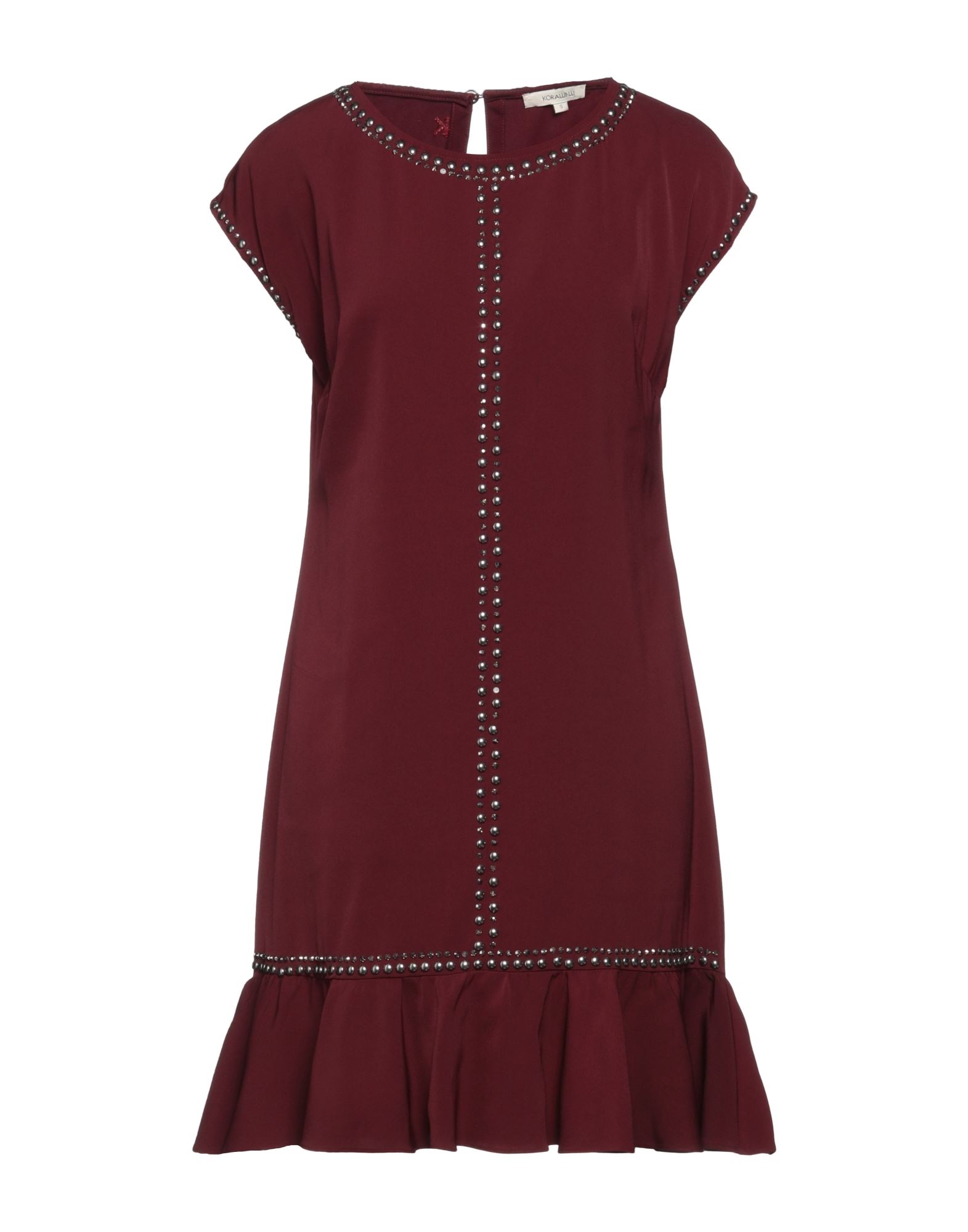 KORALLINE Mini-kleid Damen Bordeaux von KORALLINE