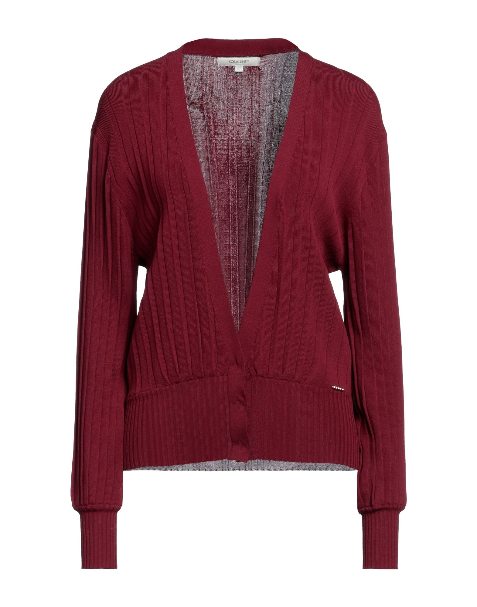 KORALLINE Strickjacke Damen Bordeaux von KORALLINE