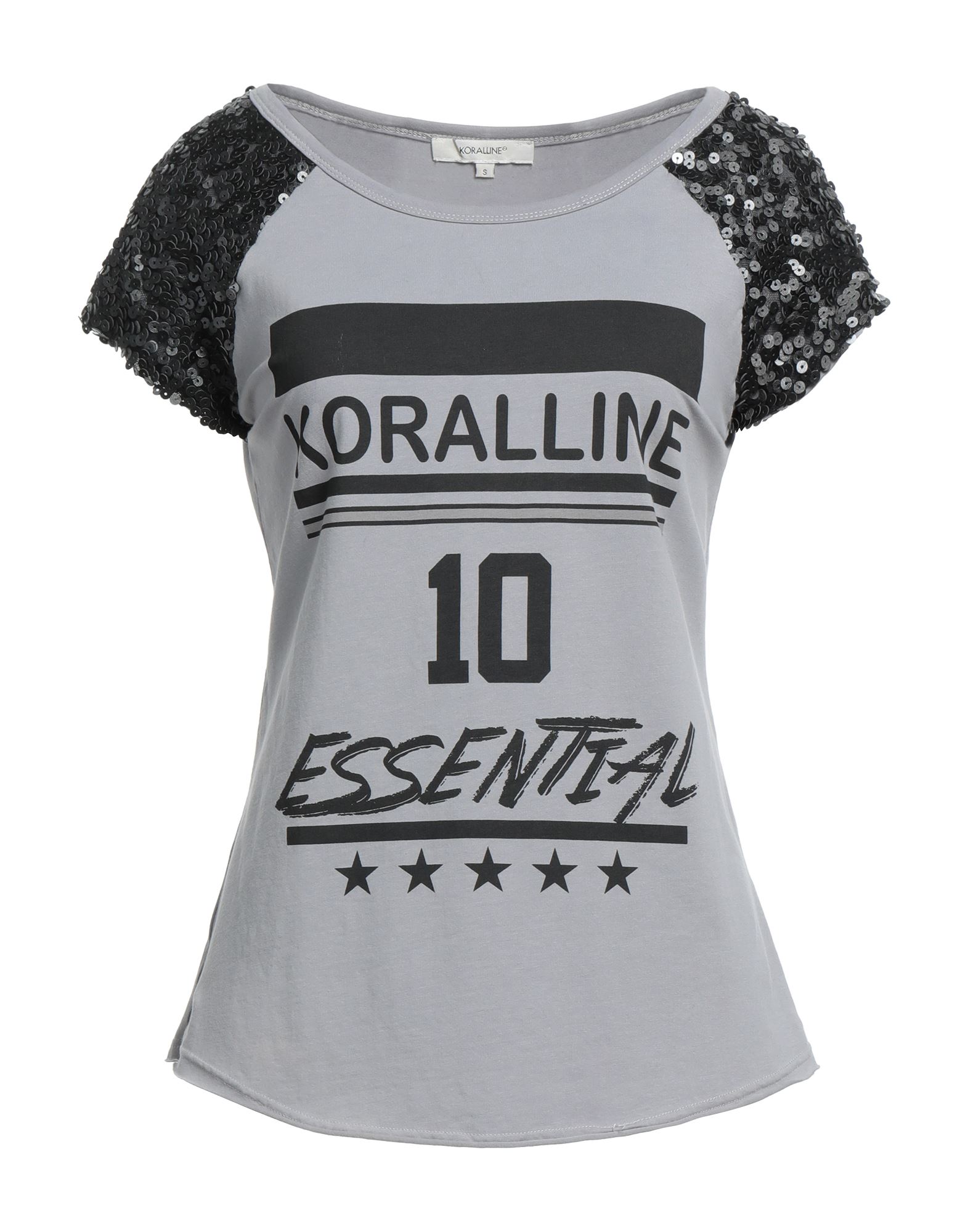 KORALLINE T-shirts Damen Grau von KORALLINE