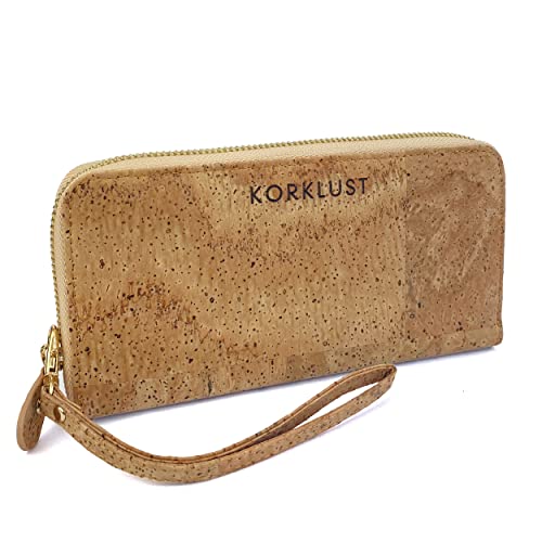 KORKLUST Damen Kork Portemonnaie Cartera mit RFID Schutz - Vegan - Nachhaltige Geldbörse für Frauen KORKLUST Damen Kork Portemonnaie Cartera mit RFID Schutz - Vegan - Nachhaltige Geldbörse für Frauen von KORKLUST