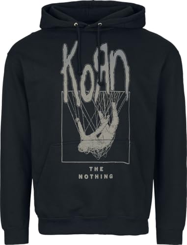 KORN The Nothing Männer Kapuzenpullover schwarz M 80% Baumwolle, 20% Polyester Band-Merch, Bands von KORN