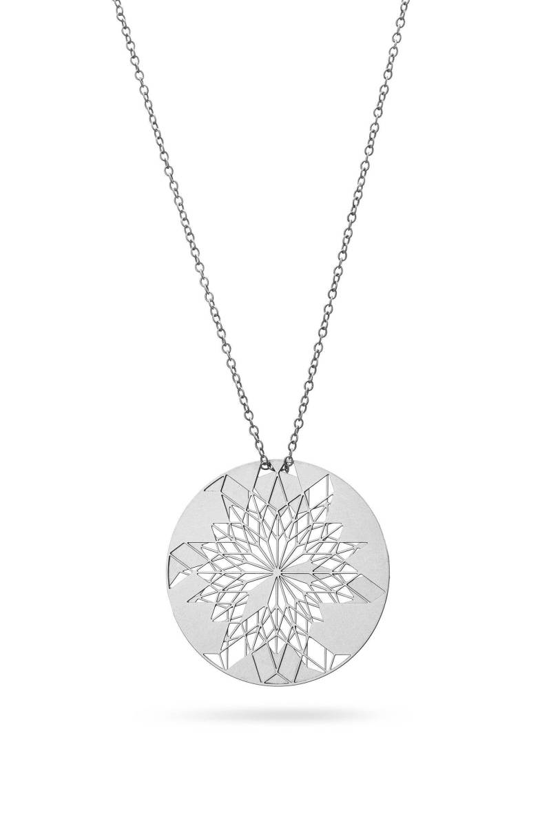 Ausgefallene Kette | Großer Runder Kettenanhänger Unisex Schmuck Artsy Design Lange Statement Ausgefallene Kette | Großer Runder Kettenanhänger Unisex Schmuck Artsy Design Lange Statement von KOSAE