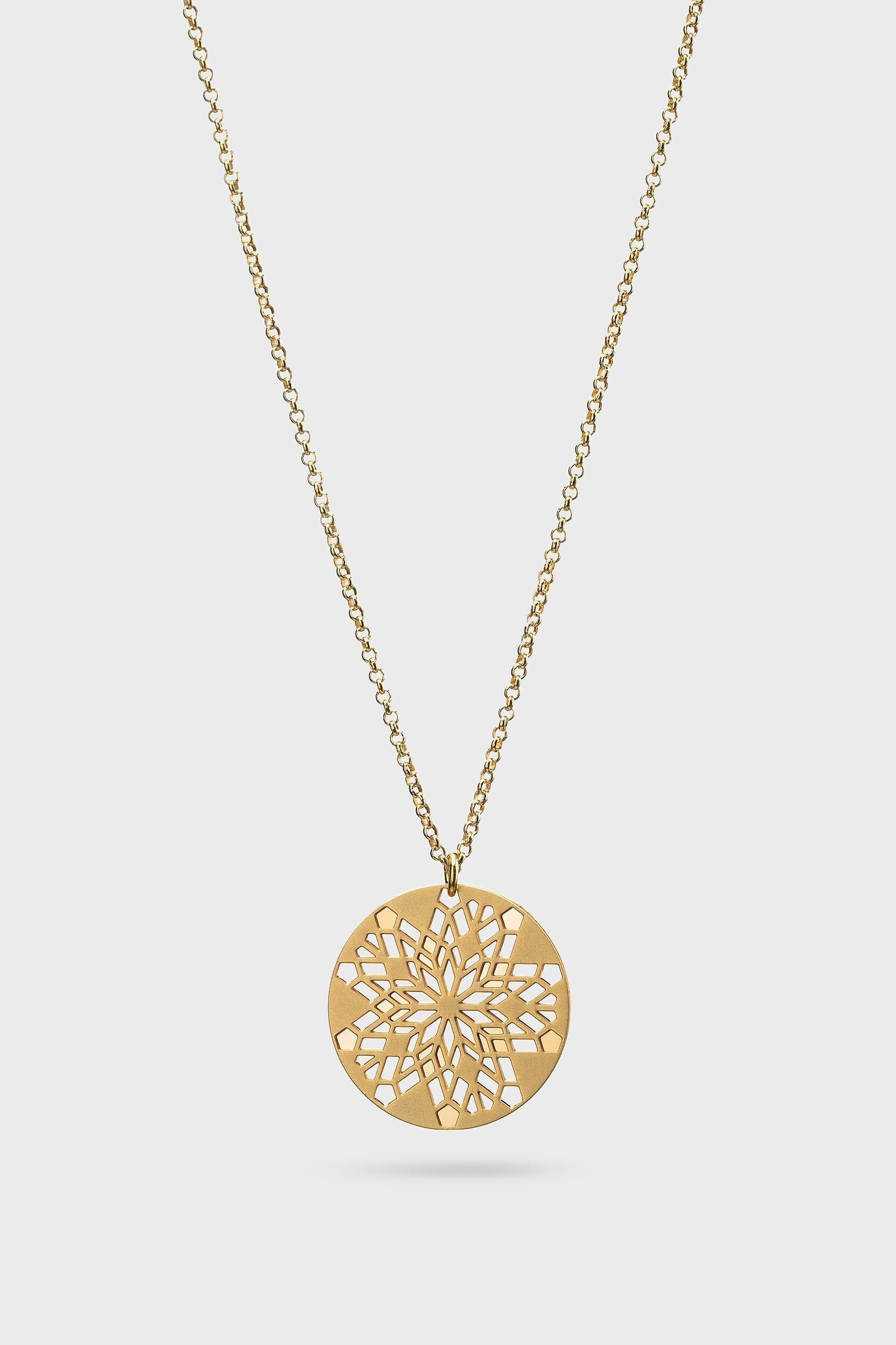 Goldene Mandala Kette | Vergoldete Schmuck Designer Set || Necklace Gold Goldene Mandala Kette | Vergoldete Schmuck Designer Set || Necklace Gold von KOSAE