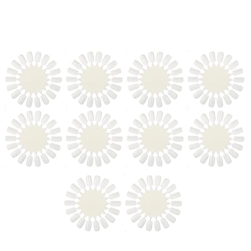 KOSDFOGE Nail Display Stand False Tips Palette Gel Polish Art Practice Card for Nail Art Palette Display von KOSDFOGE