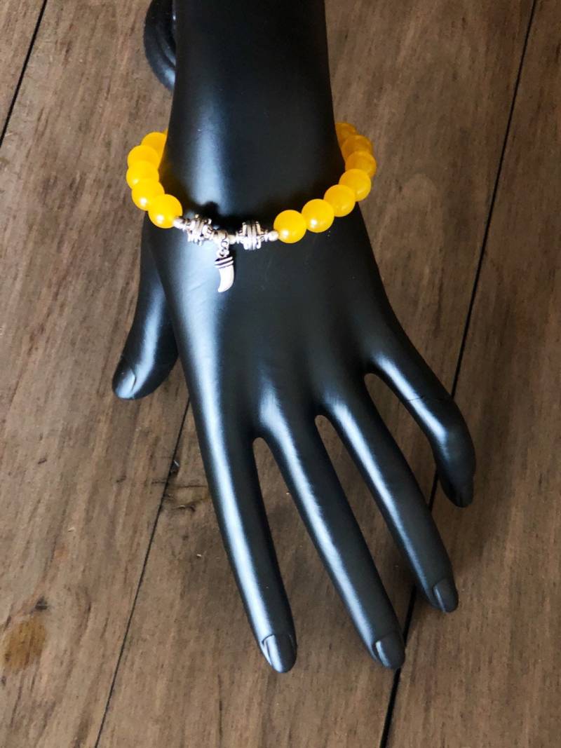 Taschenuhr Charm Armband | Handgemachter Heilstein-Schmuck Mit 925 Sterling Silber von KOSHA6