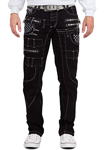 KOSMO LUPO Herren Jeans KM009-1-bans W30/L32 von KOSMO LUPO