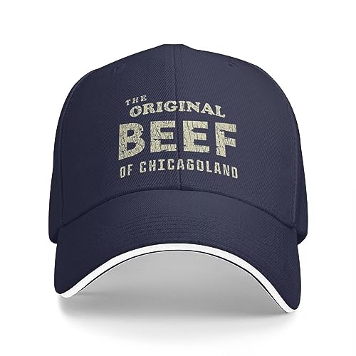 KOSOEII Basecap Das Original Beef of Chicagoland 2017 Baseballkappe, Icon Hat Beach Rave Cap für Damen und Herren von KOSOEII