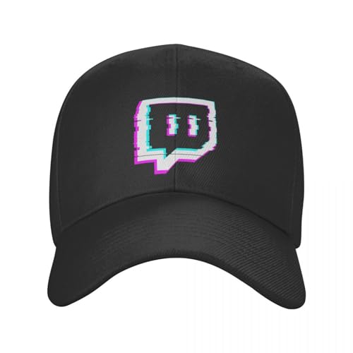 KOSOEII Basecap Twitch Logo Kawaii Cap Baseball Cap Strandausflug Hüte für Frauen Männer KOSOEII Basecap Twitch Logo Kawaii Cap Baseball Cap Strandausflug Hüte für Frauen Männer von KOSOEII
