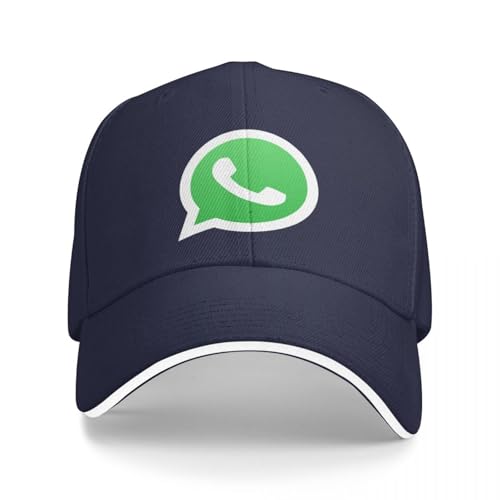 KOSOEII Basecap Whatsapp Logo Icon Geschenk für Whatsapp Fan Cap Baseball Cap benutzerdefinierte Kappe Hüte Mann Frauen KOSOEII Basecap Whatsapp Logo Icon Geschenk für Whatsapp Fan Cap Baseball Cap benutzerdefinierte Kappe Hüte Mann Frauen von KOSOEII