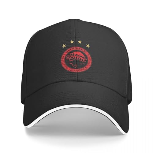 KOSOEII Basecap olympiacos Baseball Cap schwarz Golf Damen Strand Herren KOSOEII Basecap olympiacos Baseball Cap schwarz Golf Damen Strand Herren von KOSOEII