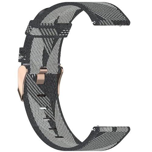 KOSSMA 20 mm / 22 mm Nylon-Uhrenarmband für Garmin Vivoactive 4 Vivoactive3 Venu Smartwatch, Armband für Forerunner 245 645 Music, 20 mm, Achat von KOSSMA