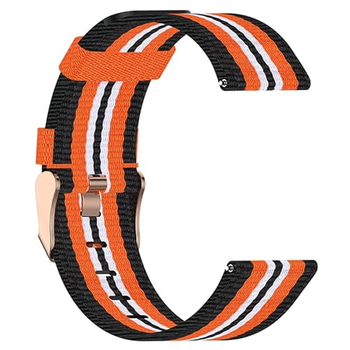 KOSSMA 20 mm / 22 mm Nylon-Uhrenarmband für Garmin Vivoactive 4 Vivoactive3 Venu Smartwatch, Armband für Forerunner 245 645 Music, 20 mm, Achat von KOSSMA