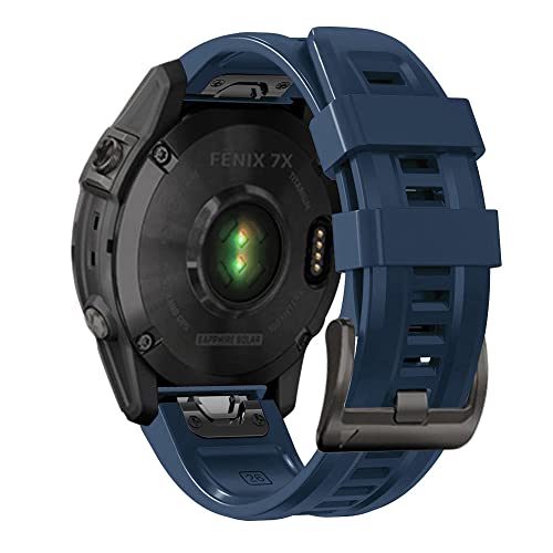 KOSSMA Quickfit-Uhrenarmband für Garmin Fenix 6X 5X 3 3HR Silikon-Armbänder für Fenix 6 5 Fenix 7X 7 5 Plus 935 945 Watch 22 x 26 mm, 22mm Fenix EPIX, Achat von KOSSMA