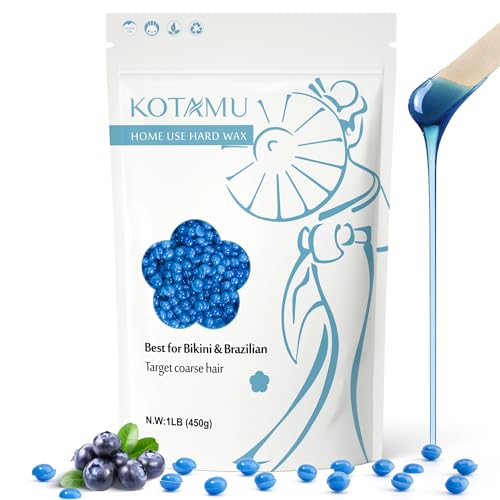 KOTAMU Wax, 450g Wachs Haarentfernung für Krauses Haar, Hard Wax Beans für Bikini Brazilian Gesicht Arme Beine, Wax für Männer & Frauen, für den Einsatz zu Hause und im Salon KOTAMU Wax, 450g Wachs Haarentfernung für Krauses Haar, Hard Wax Beans für Bikini Brazilian Gesicht Arme Beine, Wax für Männer & Frauen, für den Einsatz zu Hause und im Salon von KOTAMU