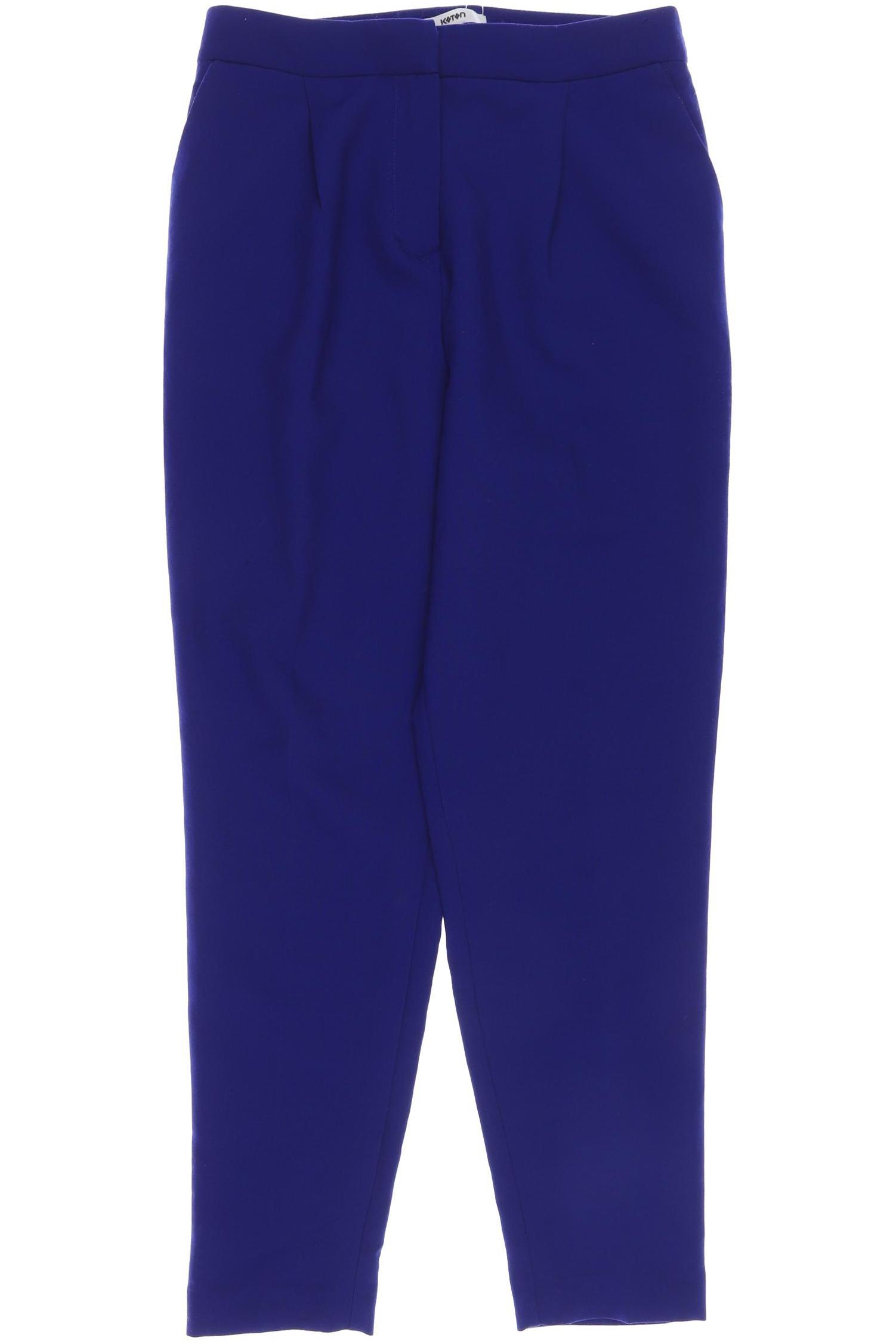 KOTON Damen Stoffhose, blau von KOTON