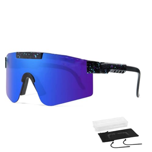 KOUGMCR P-V Polarisierte Sport Sonnenbrille Für Männer Frauen Fahrrad Brille Sport Sonnenbrille UV400 Schutz Fahrrad Sonnenbrille Sonnenbrille von KOUGMCR