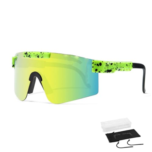 KOUGMCR P-V Polarisierte Sport Sonnenbrille Für Männer Frauen Fahrrad Brille Sport Sonnenbrille UV400 Schutz Fahrrad Sonnenbrille Sonnenbrille von KOUGMCR
