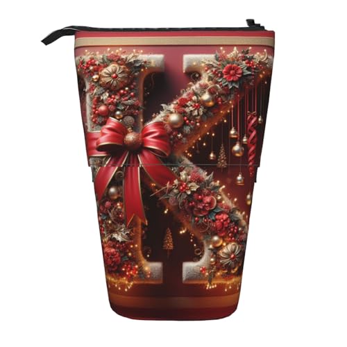 K Print Teleskop-Federtasche, Stifthalter, Schreibwarenetui, Stand-up-Tasche, einziehbare Tasche, Steh-Organizer von KOUUIP