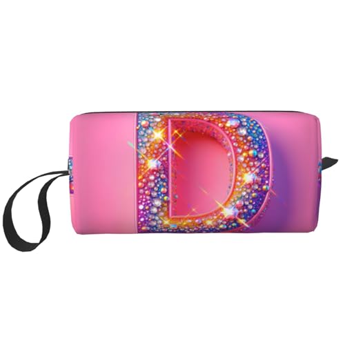 KOUUIP Reise-Make-up-Tasche mit D-Druck, große Kapazität, Organizer, Make-up-Tasche, tragbare Kosmetiktasche für Damen, Weiss/opulenter Garten, Einheitsgröße KOUUIP Reise-Make-up-Tasche mit D-Druck, große Kapazität, Organizer, Make-up-Tasche, tragbare Kosmetiktasche für Damen, Weiss/opulenter Garten, Einheitsgröße von KOUUIP