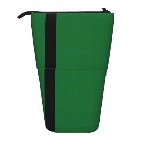 KOUUIP Teleskop-Federmäppchen mit Flagge des Sultanats von Delhi, Stifthalter, Schreibwarenetui, Stand-up-Tasche, einziehbare Tasche, Stand-Organizer von KOUUIP