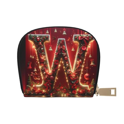 KOUUIP W Print Damen Kreditkartenetui Geldbörse Reißverschluss Leder Kartenetui Kartenhalter Uni für Männer und Frauen, Weiss/opulenter Garten, Einheitsgröße von KOUUIP