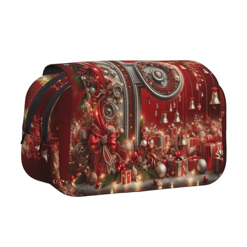 Make-up-Kosmetiktasche mit F-Aufdruck, Kawaii-Bleistift-Box, Gadget-Organizer, Tasche mit Reißverschluss Make-up-Kosmetiktasche mit F-Aufdruck, Kawaii-Bleistift-Box, Gadget-Organizer, Tasche mit Reißverschluss von KOUUIP
