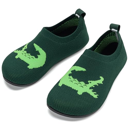 KOWAYI Barfuß Hausschuhe Kinder Jungen, Mädchen Weiche Barfussschuhe, Leichte Badeschuhe, Süße Baby Lauflernschuhe-EY-SHENL-24 von KOWAYI