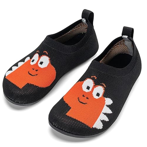 KOWAYI Barfuß Hausschuhe Kinder Jungen, Mädchen Weiche Barfussschuhe, Leichte Badeschuhe, Süße Baby Lauflernschuhe-KL2-JUDatou-33 von KOWAYI