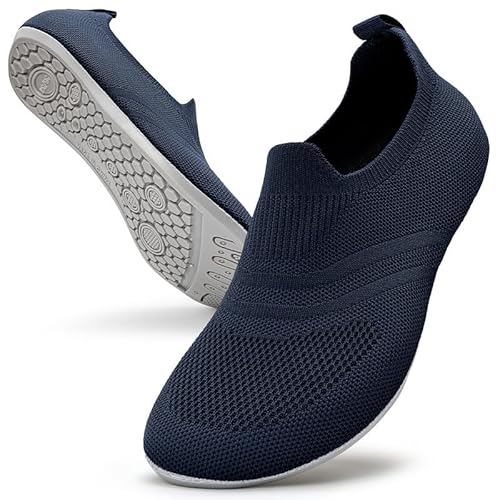 KOWAYI Hausschuhe Damen Herren Barfuß Hausschuhe Geschlossen Hüttenschuhe Slip on Flache Pantoffeln Atmungsaktive Rutschfest Slipper-SHENLAN-HUIDI-38-39XIN KOWAYI Hausschuhe Damen Herren Barfuß Hausschuhe Geschlossen Hüttenschuhe Slip on Flache Pantoffeln Atmungsaktive Rutschfest Slipper-SHENLAN-HUIDI-38-39XIN von KOWAYI