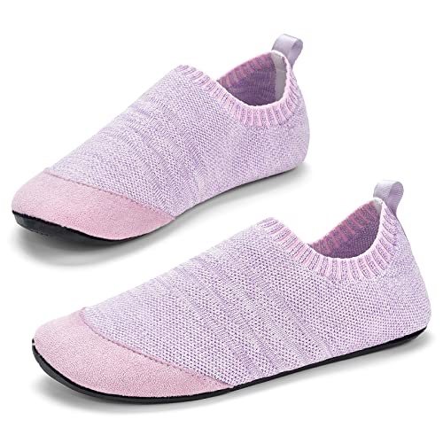 KOWAYI Hausschuhe Herren Barfuss Haussocken Damen geschlossene Hüttenschuhe Hausschuh Barfußschuhe rutschfeste Slippers-ZISE-44 von KOWAYI