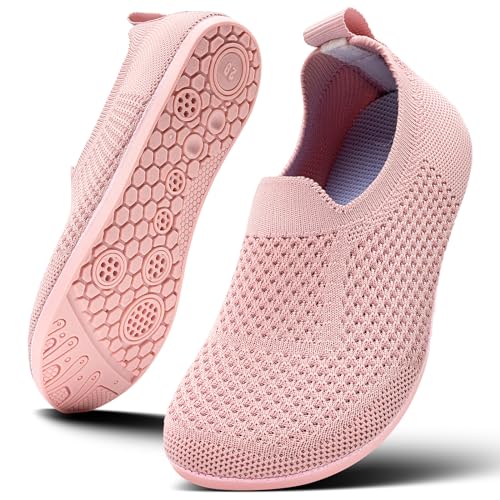 KOWAYI Hausschuhe Jungen Mädchen Rutschfest Pantoffeln Für Kinder Weiche Slippers Hüttenschuhe Barfußschuhe Unisex QIANFEN-29 von KOWAYI