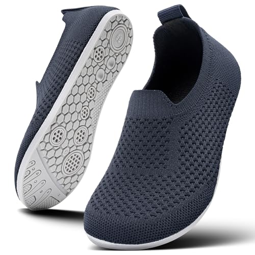 KOWAYI Hausschuhe Jungen Mädchen Rutschfest Pantoffeln Für Kinder Weiche Slippers Hüttenschuhe Barfußschuhe Unisex SHENLAN-29 von KOWAYI