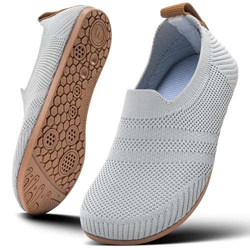 KOWAYI Hausschuhe Jungen Mädchen Rutschfest Pantoffeln Für Leicht Kinder Weiche Slippers Barfuß Unisex QIANHUI-23 von KOWAYI